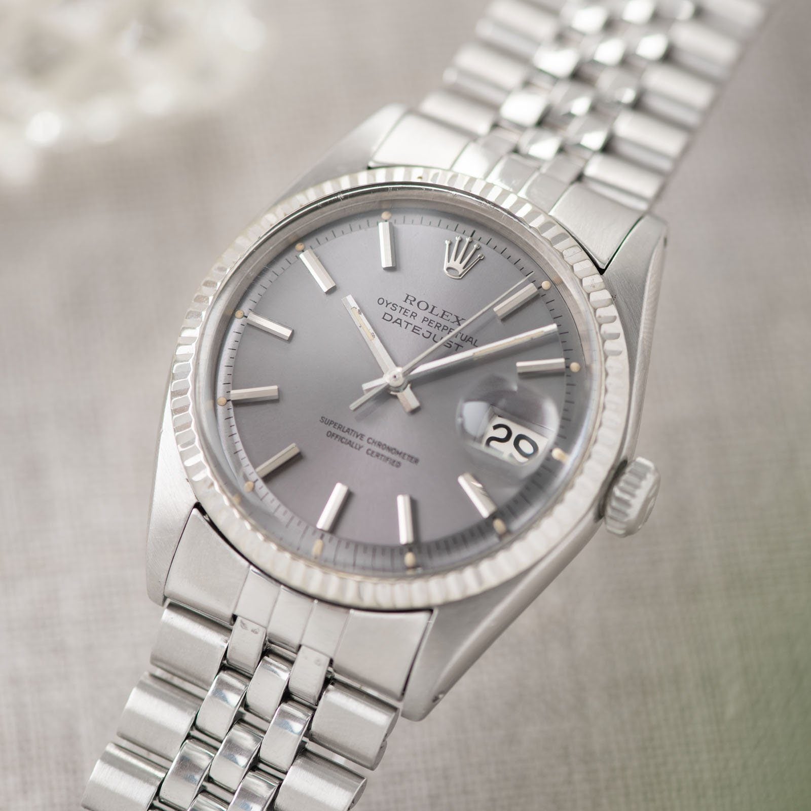 Rolex Datejust 1601 Lavender Colour Change Dial