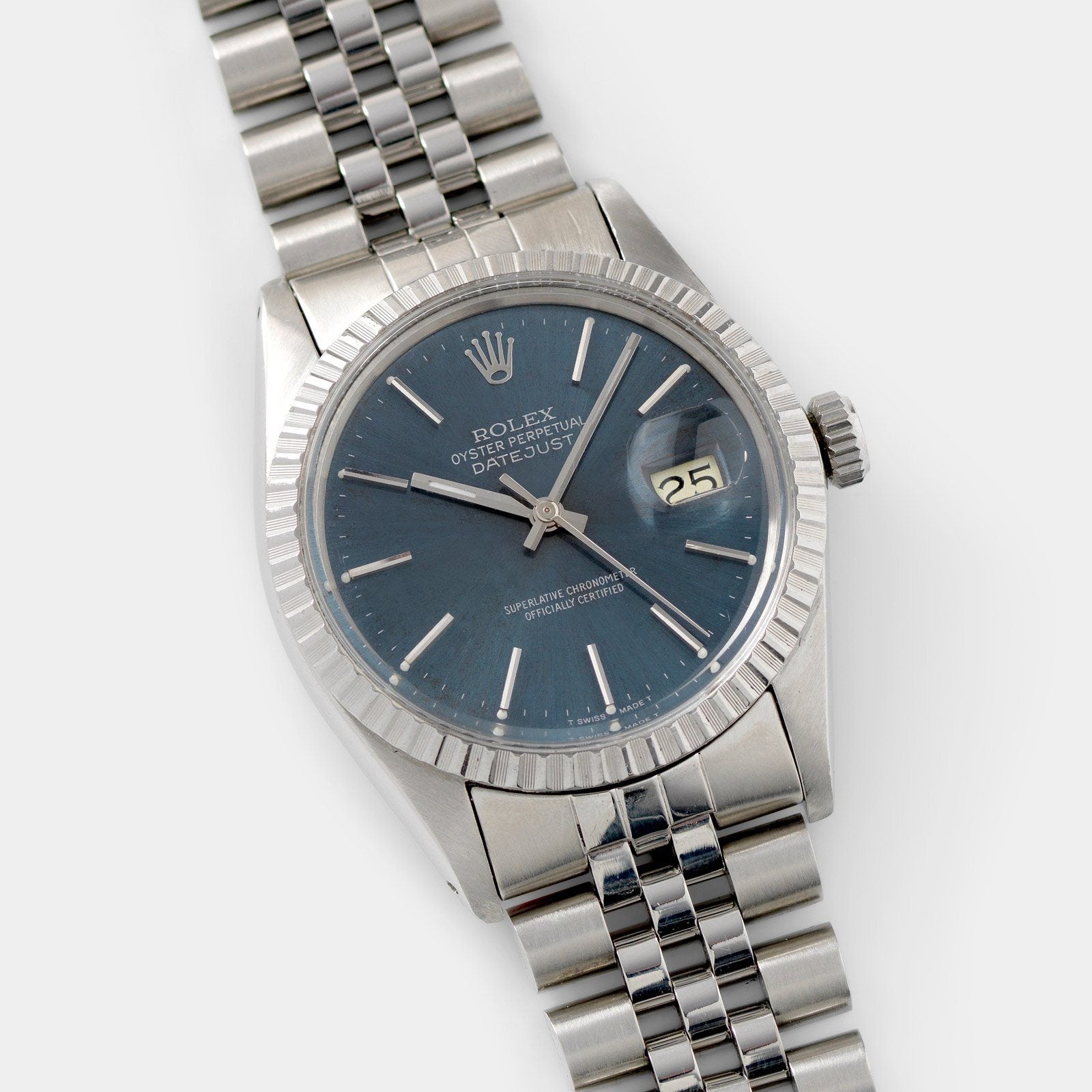 Rolex Datejust Blue Soleil Dial 16030