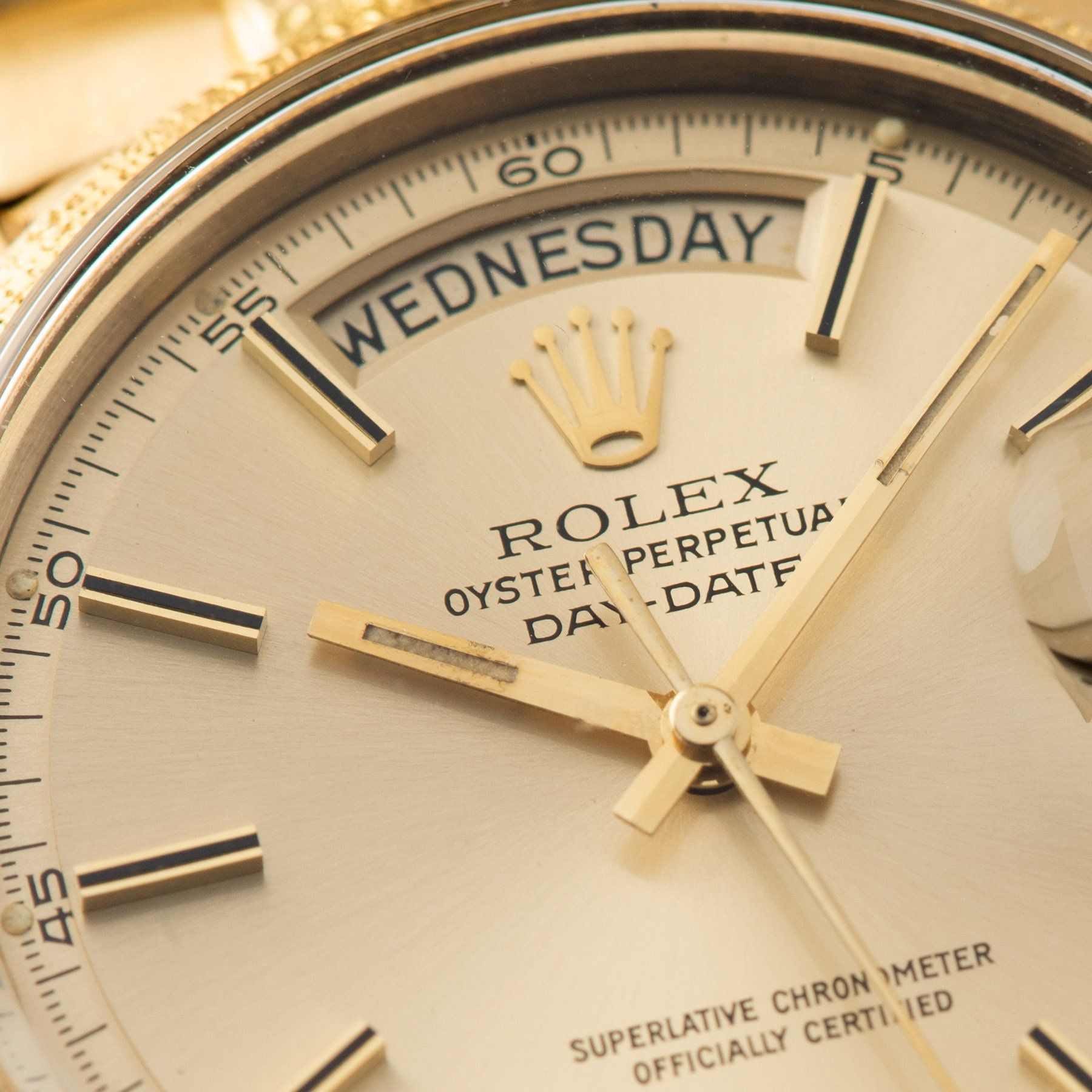 Rolex Day Date Yellow Gold Morellis Finish 1811