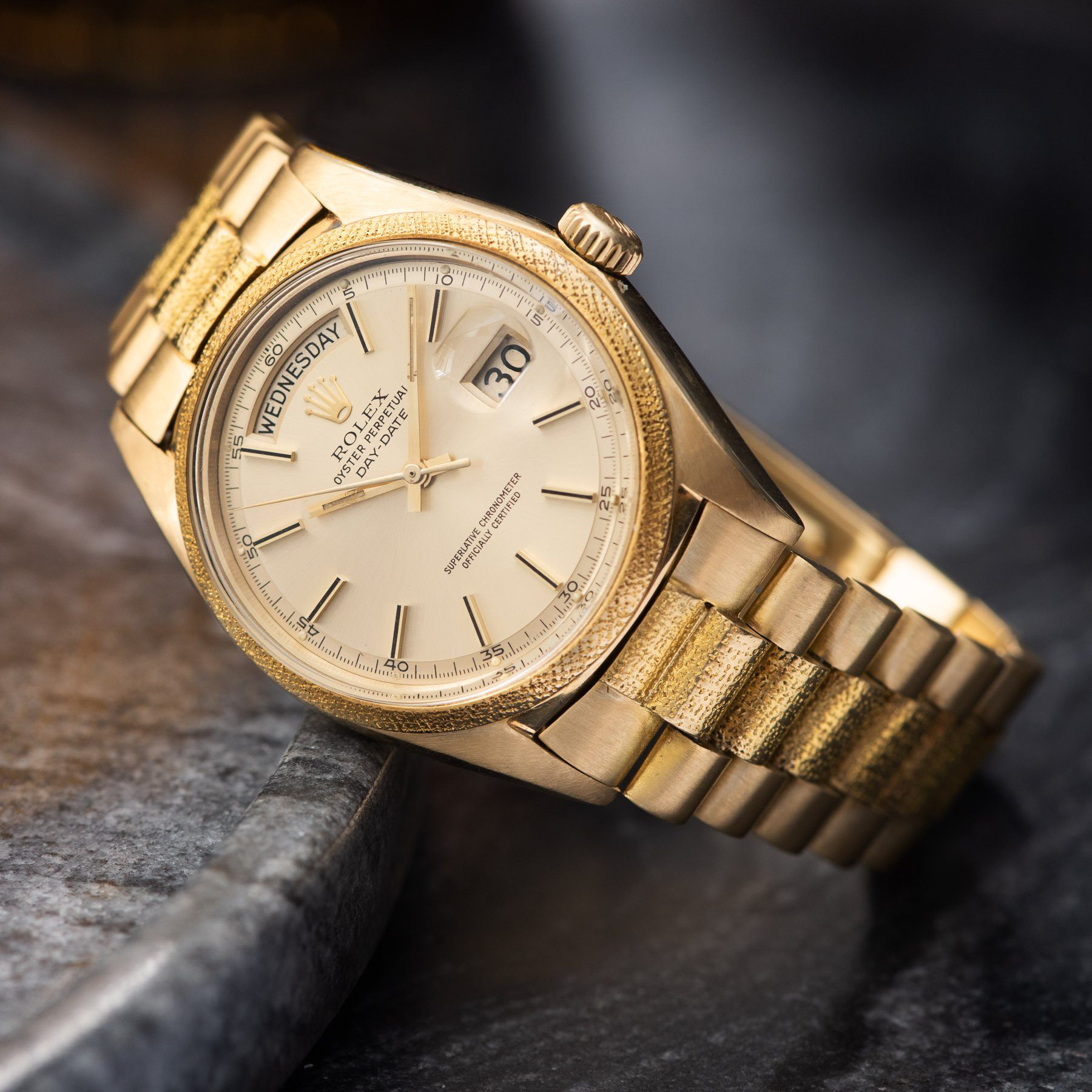 Rolex Day Date Yellow Gold Morellis Finish 1811