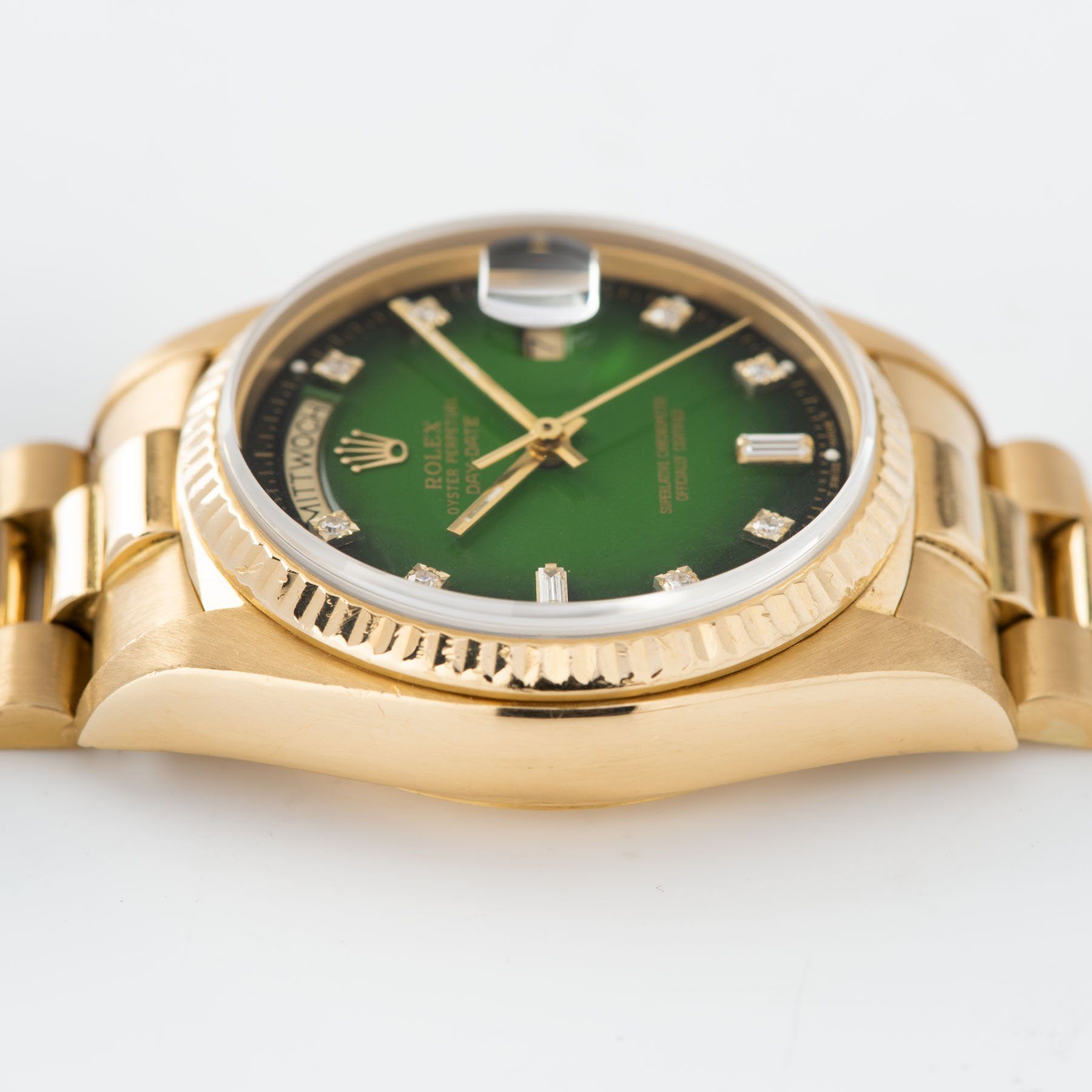 Rolex Day-Date Green Dégradé Dial 18038