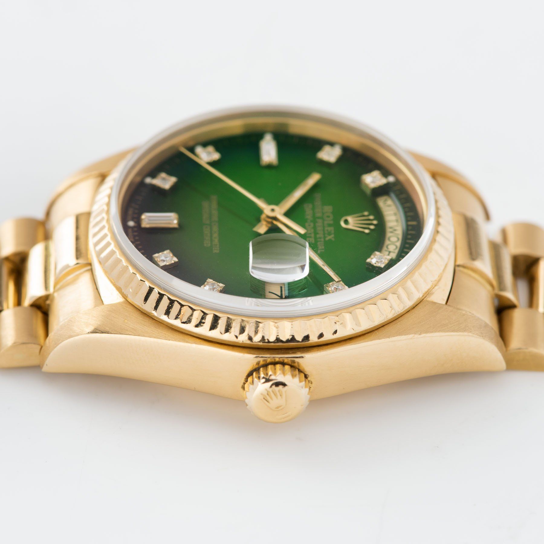 Rolex Day-Date Green Dégradé Dial 18038