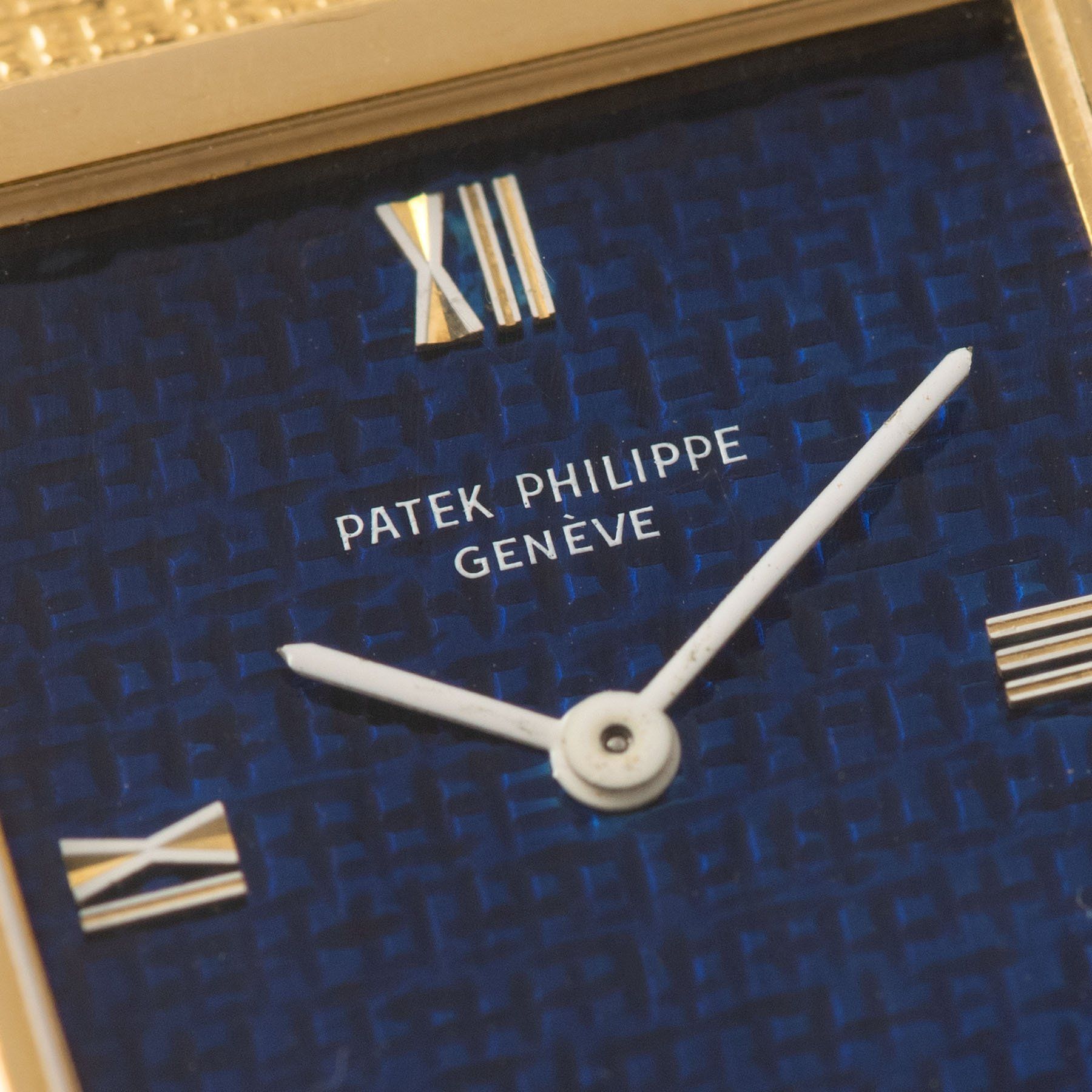 Patek Philippe Yellow Gold Dress Watch Reference 3491