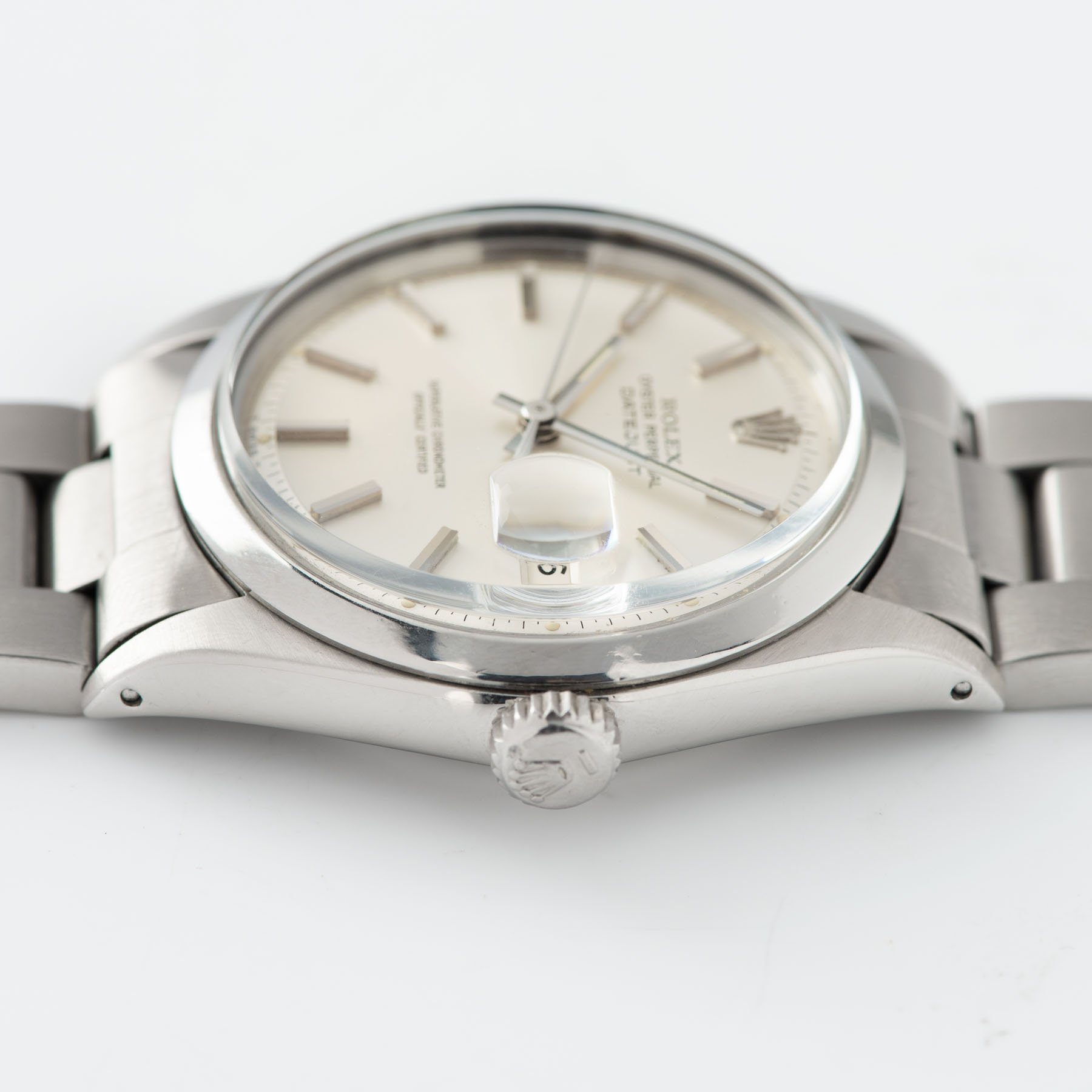 Rolex Datejust Reference 1600 Silver Dial