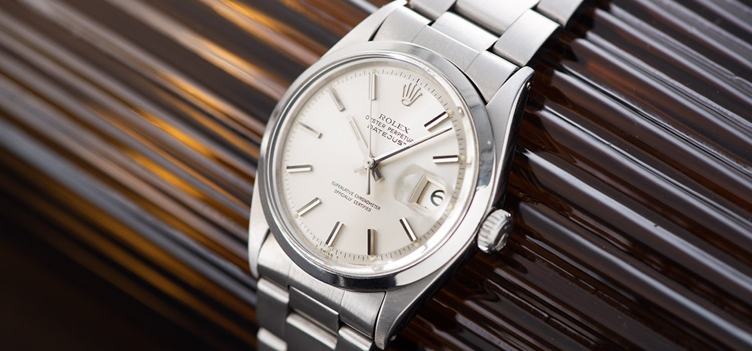 Rolex Datejust Reference 1600 Silver Dial