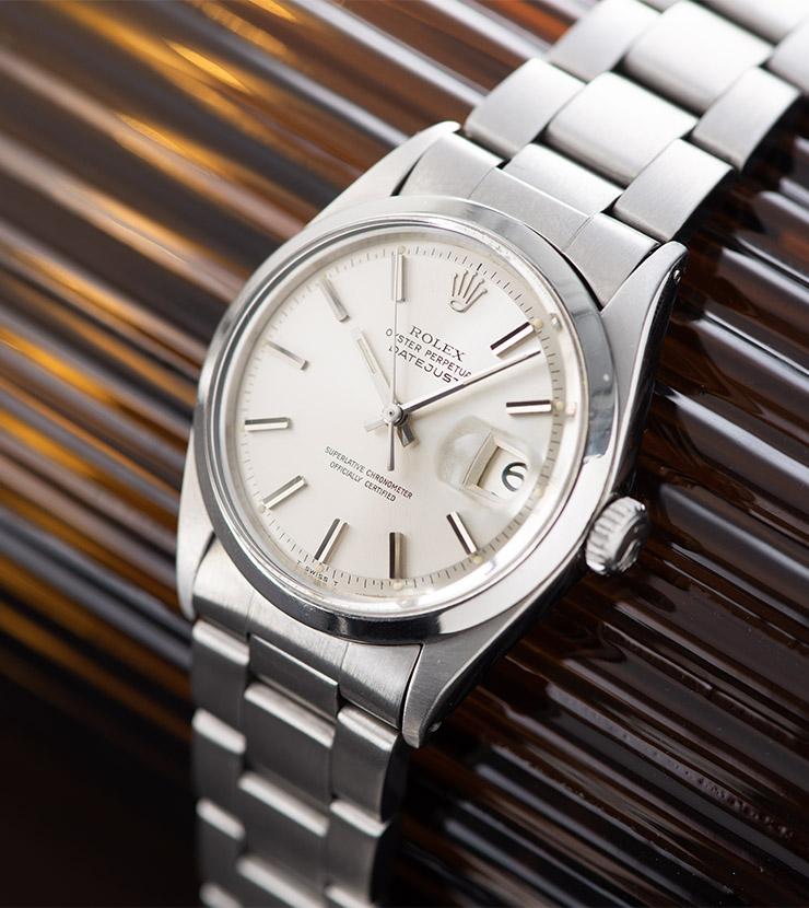 Rolex Datejust Reference 1600 Silver Dial