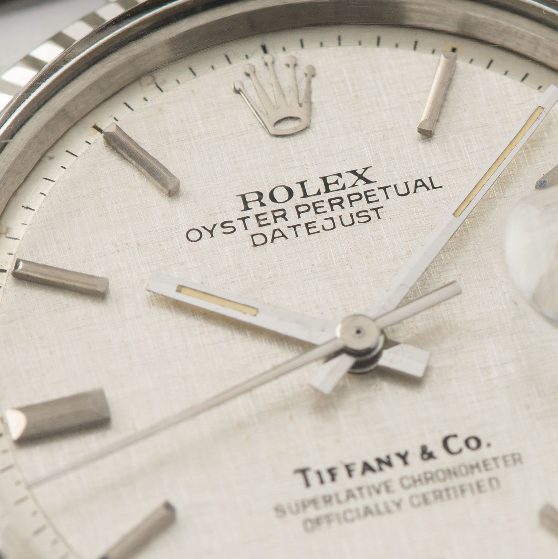 Rolex Datejust Tiffany Dial Reference 1601