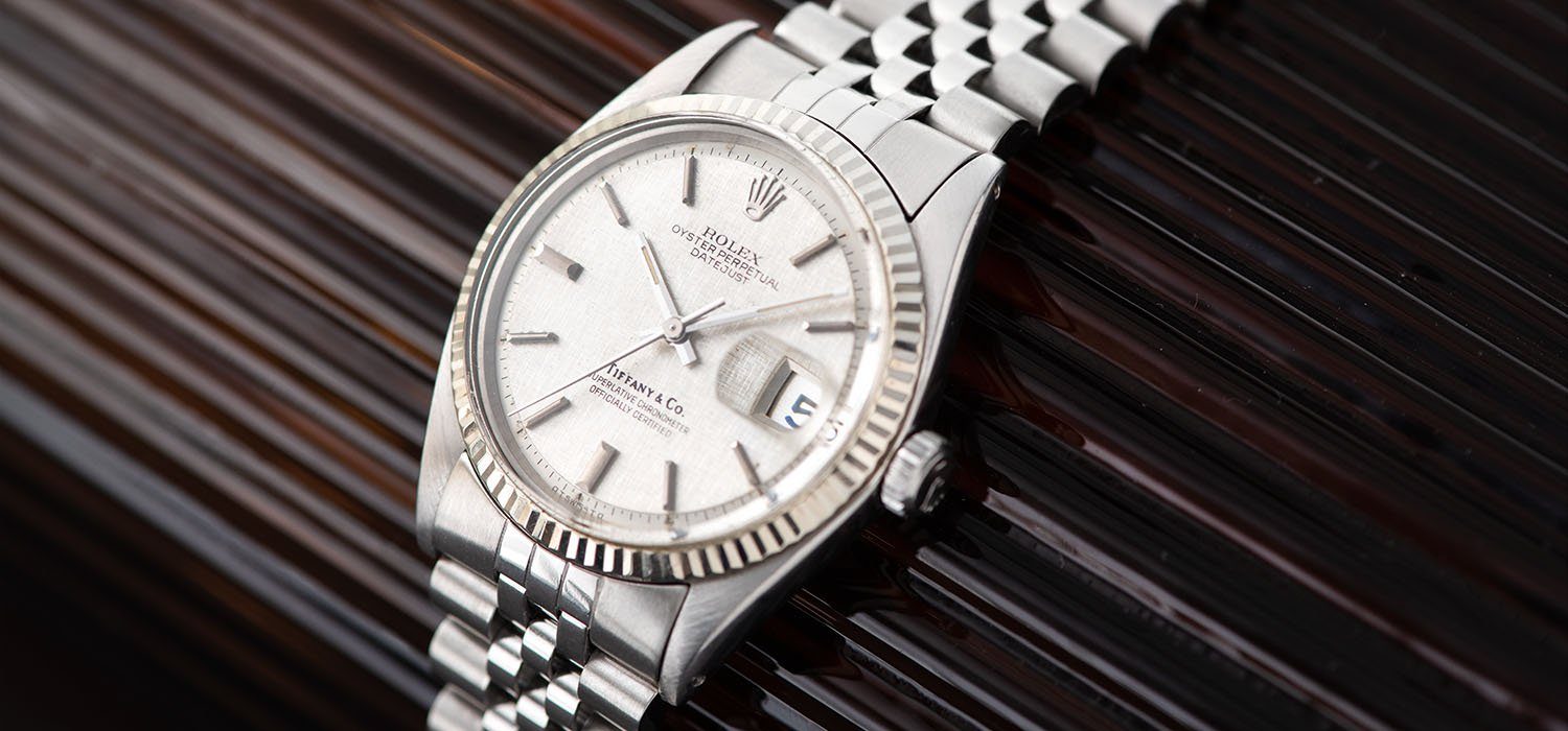 Rolex Datejust Tiffany Dial Reference 1601