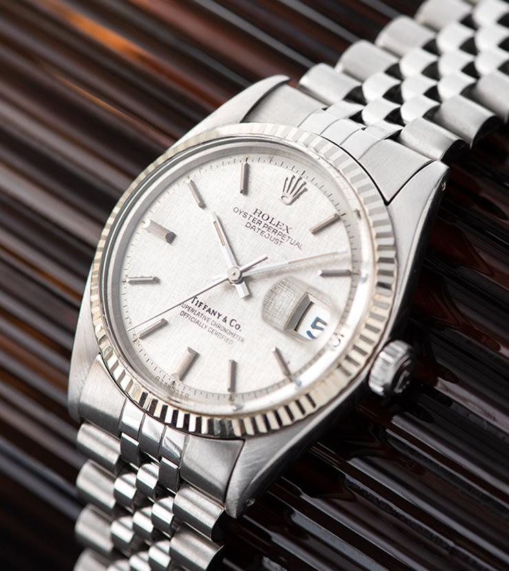 Rolex Datejust Tiffany Dial Reference 1601