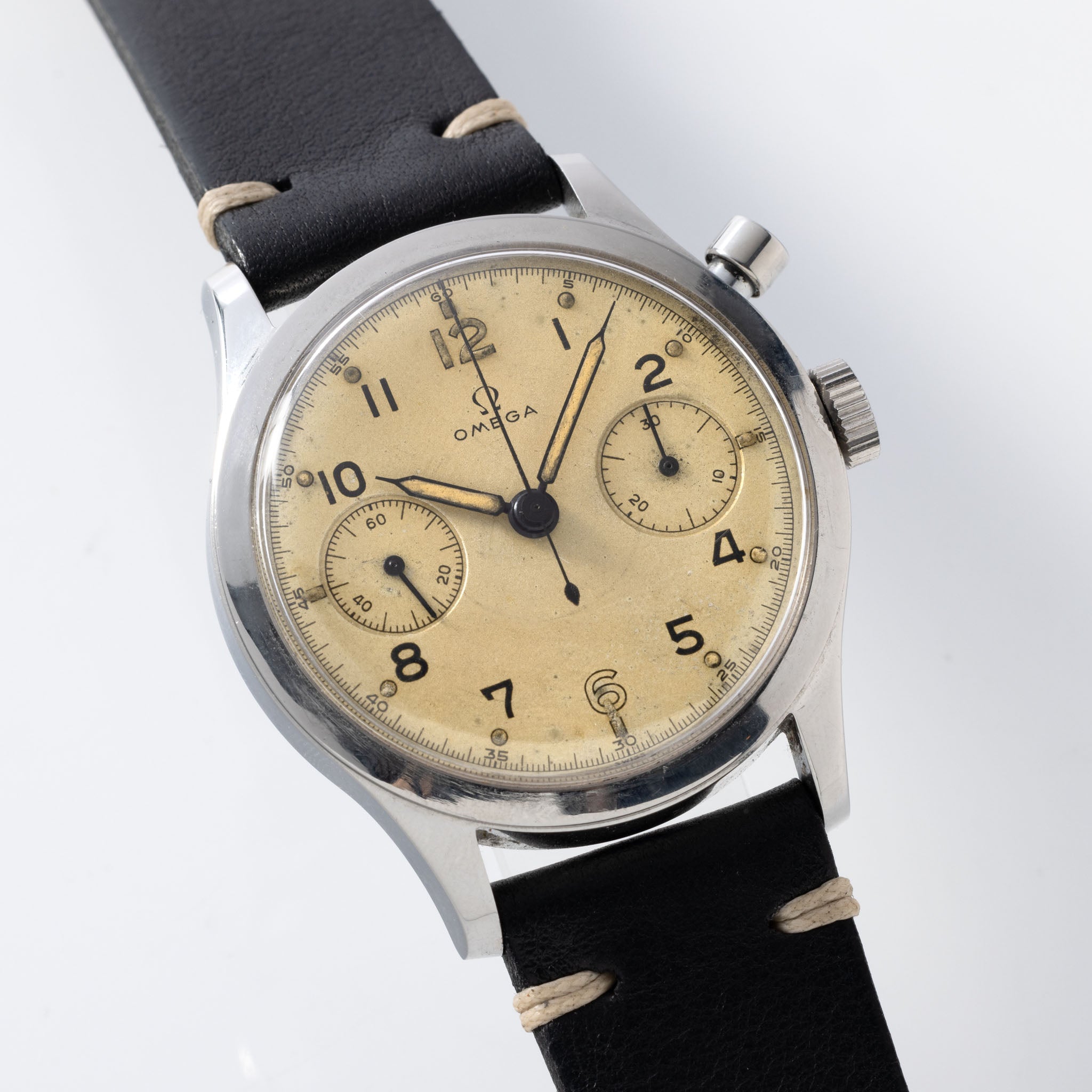 Omega RCAF Monopusher ref 6W/16 Chronograph issued to the Canadian Airforce