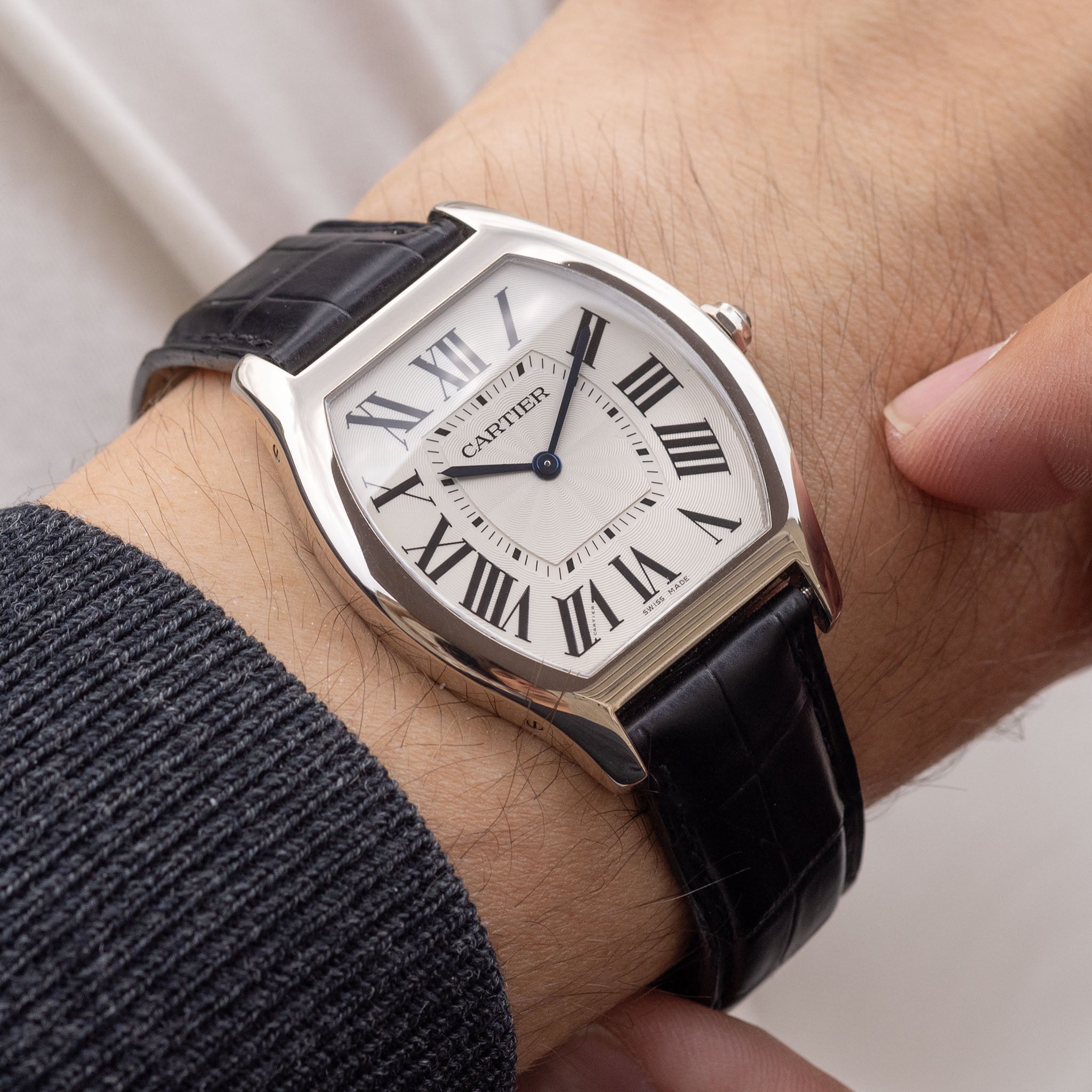 Cartier Tortue Extra-Flat White Gold WGTO0003 Large Case