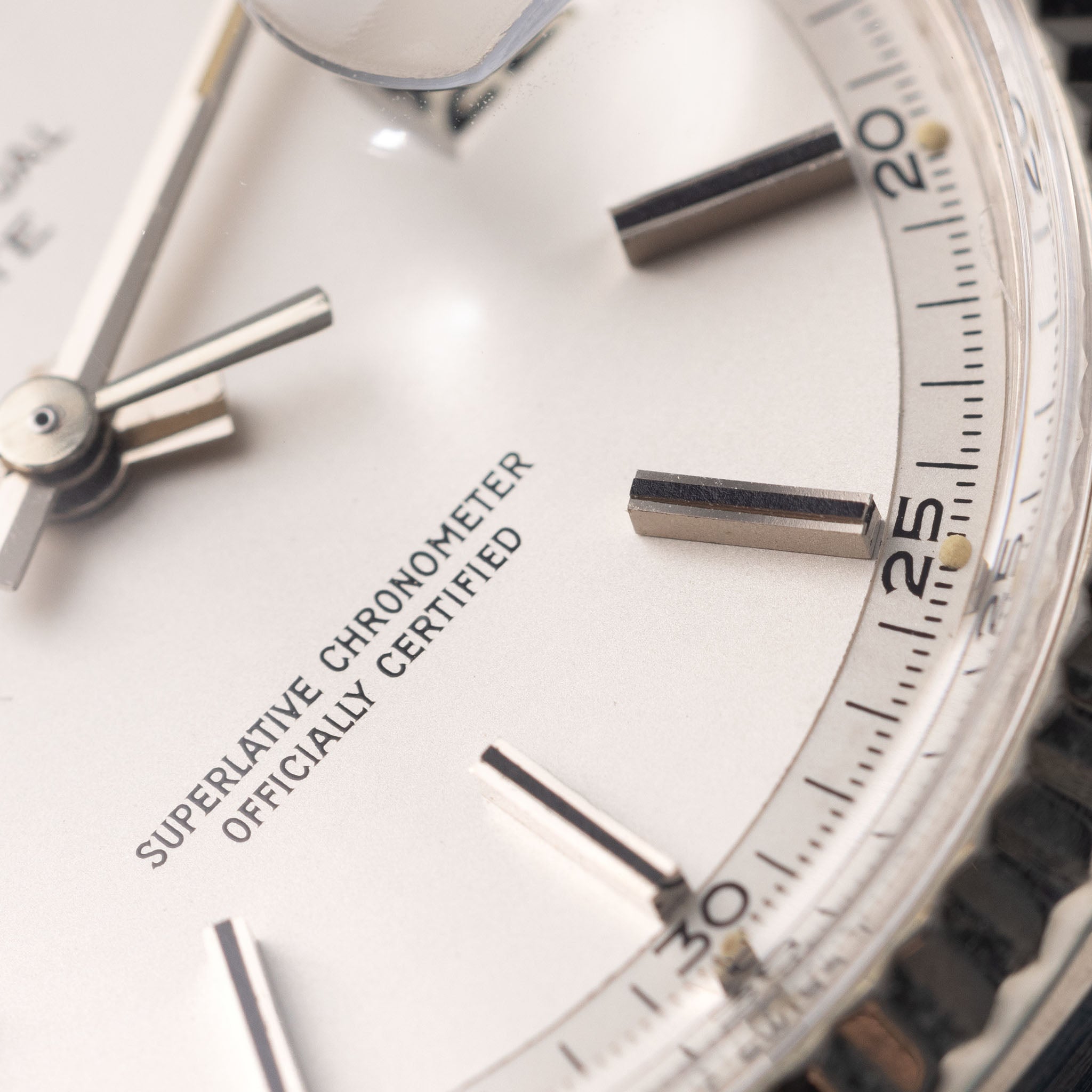 Rolex Day-Date 1803-9 White Gold Matte Silver Dial