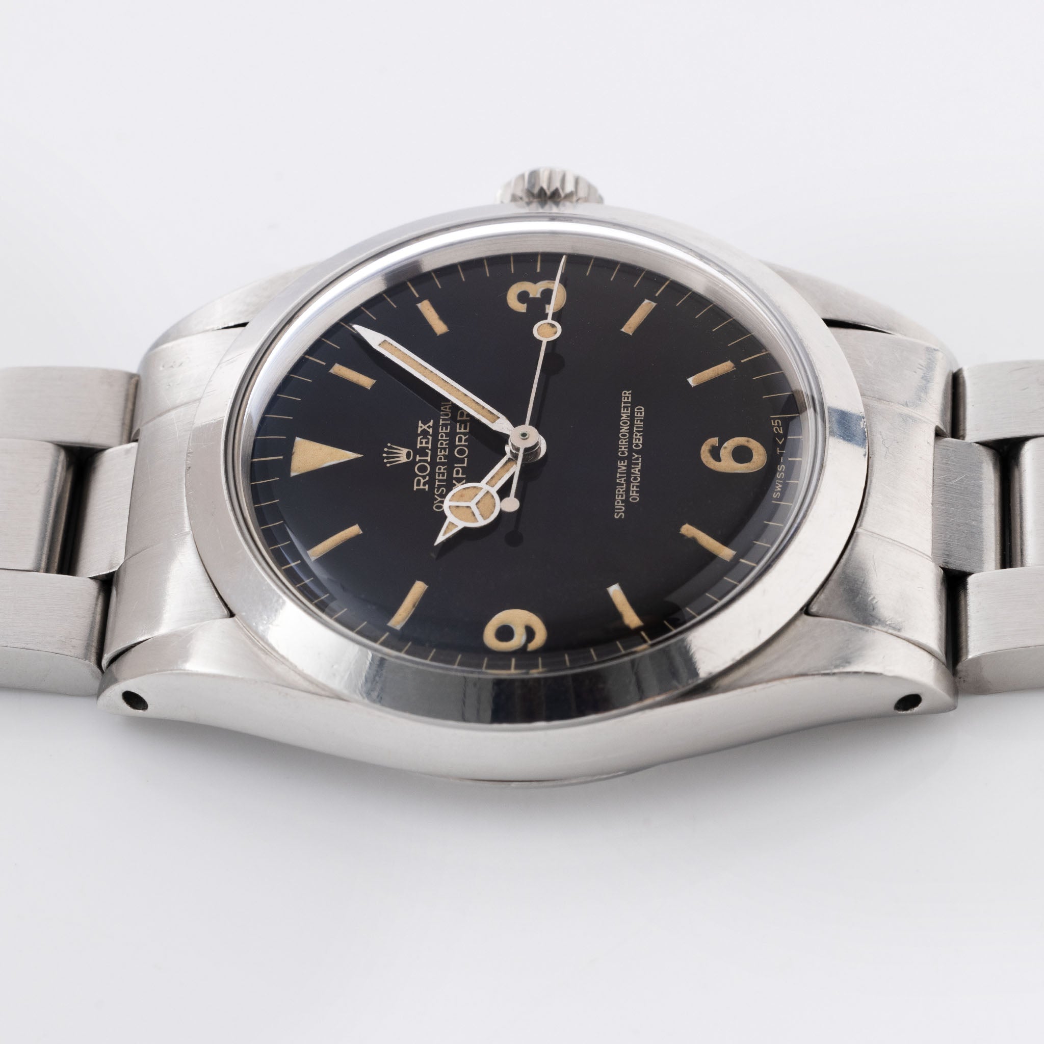 Rolex Explorer 1016 Gilt Dial with Chronometer Papers