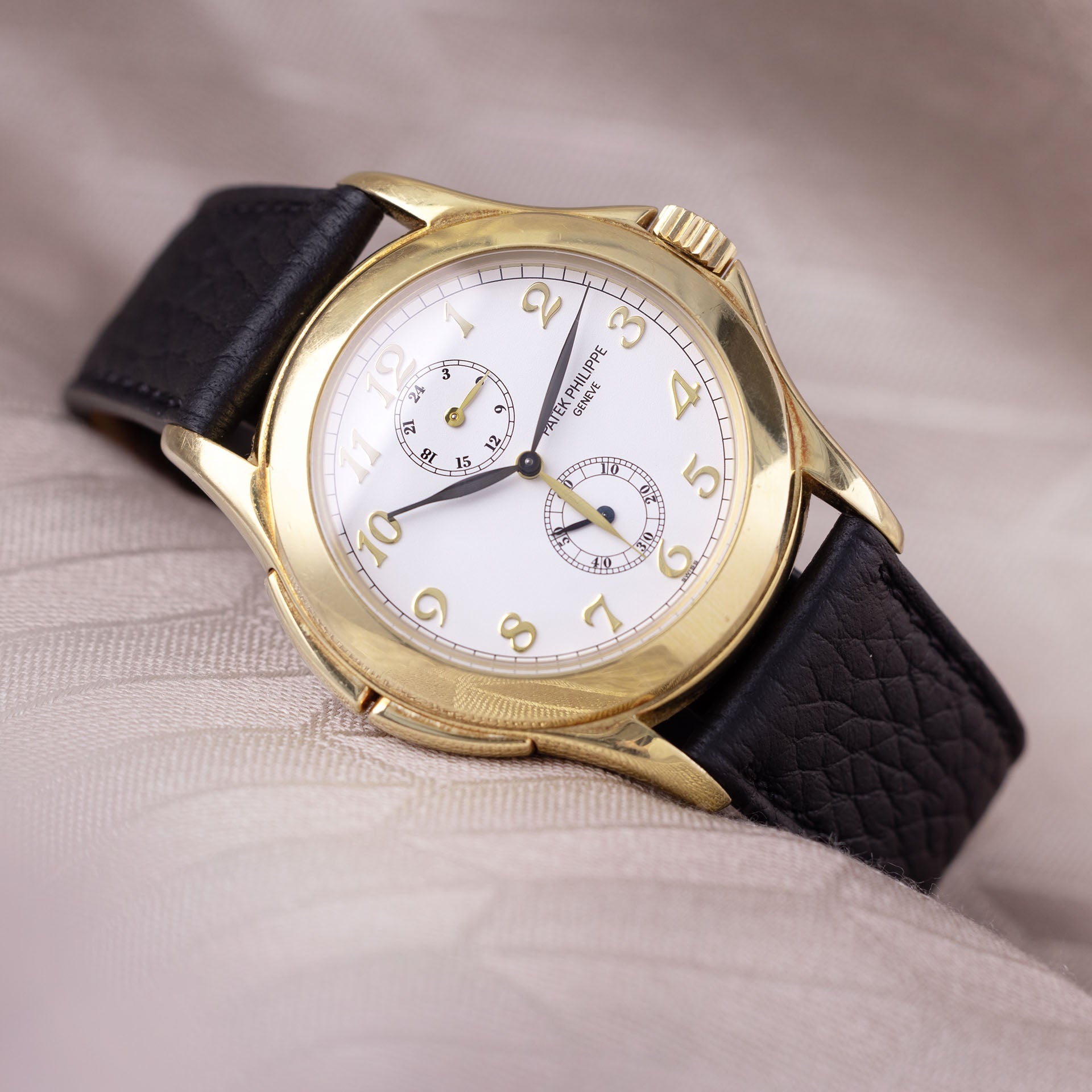 Patek Philippe Calatrava Travel Time 5134 Yellow Gold Breguet Numerals