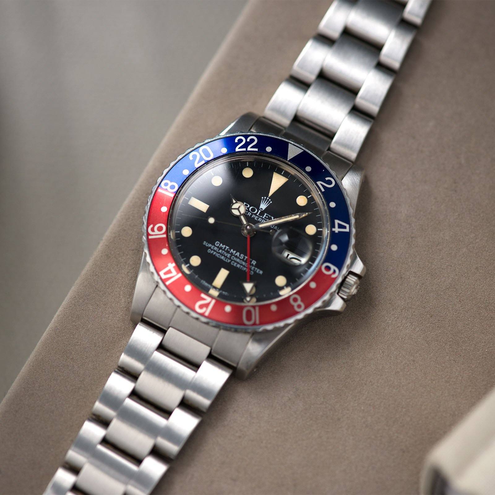 Rolex GMT-Master 16750 Pepsi Full Set