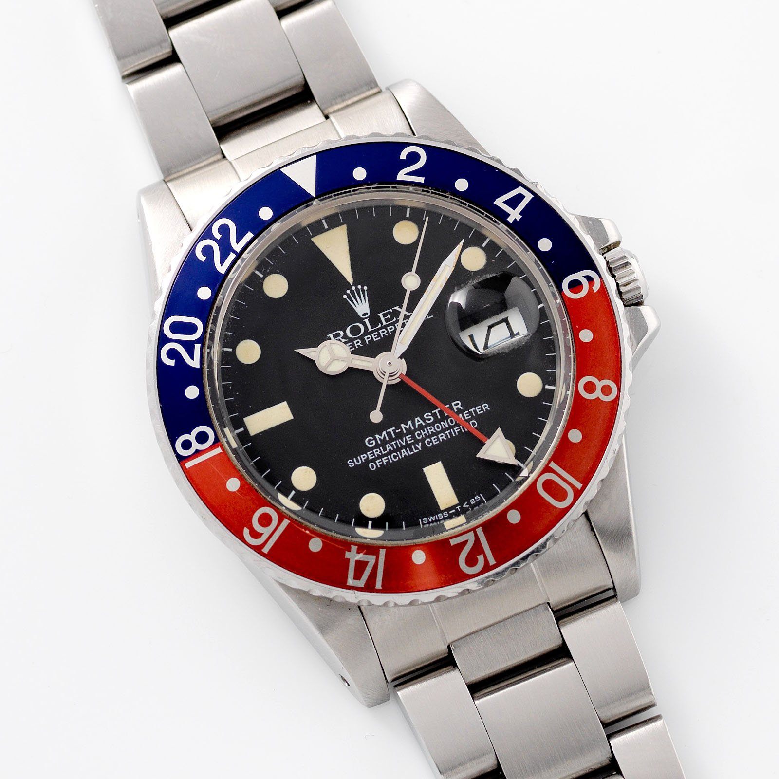 Rolex GMT-Master 16750 Pepsi Full Set