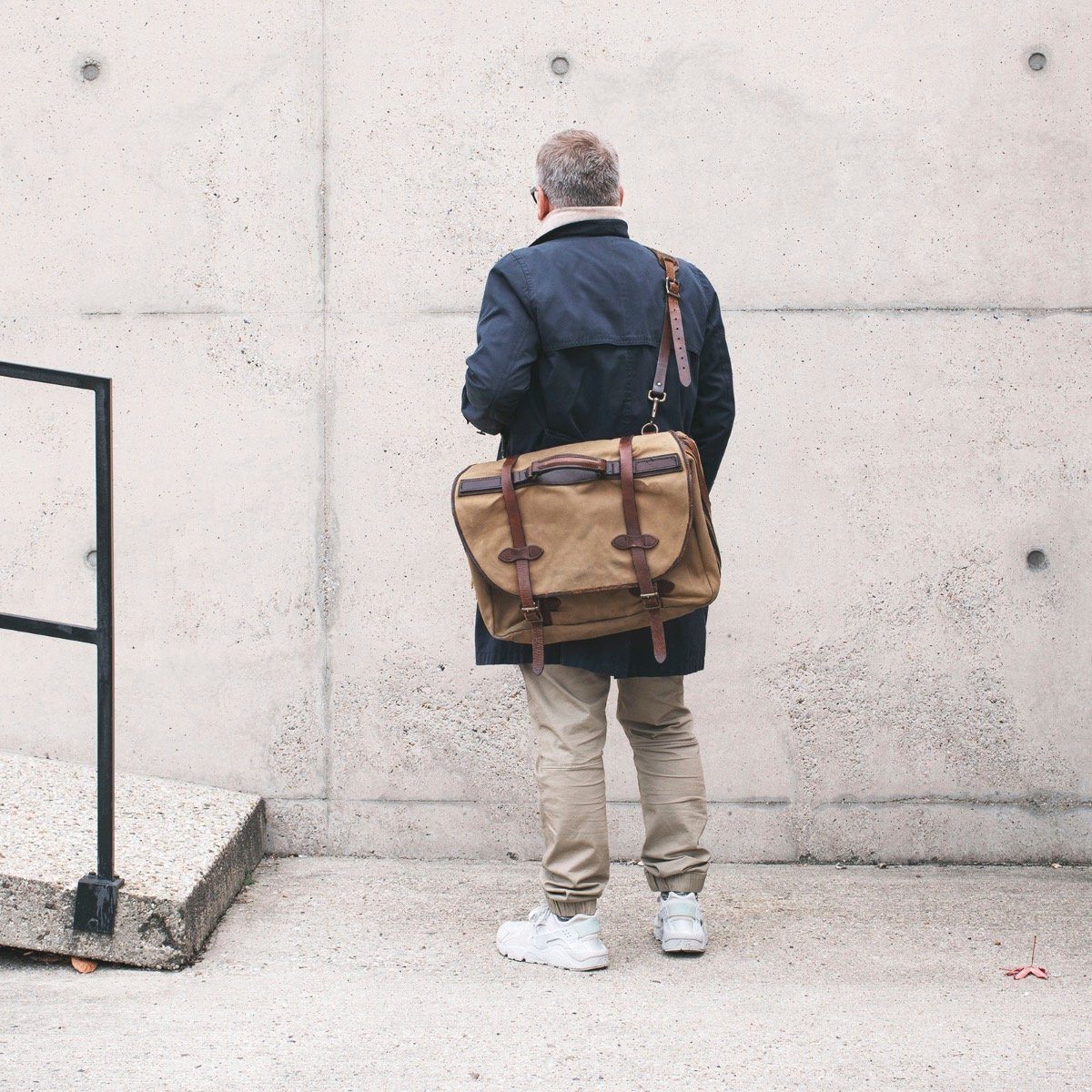Filson 242 Vintage Filson Large Carry-On Bag Tan #242