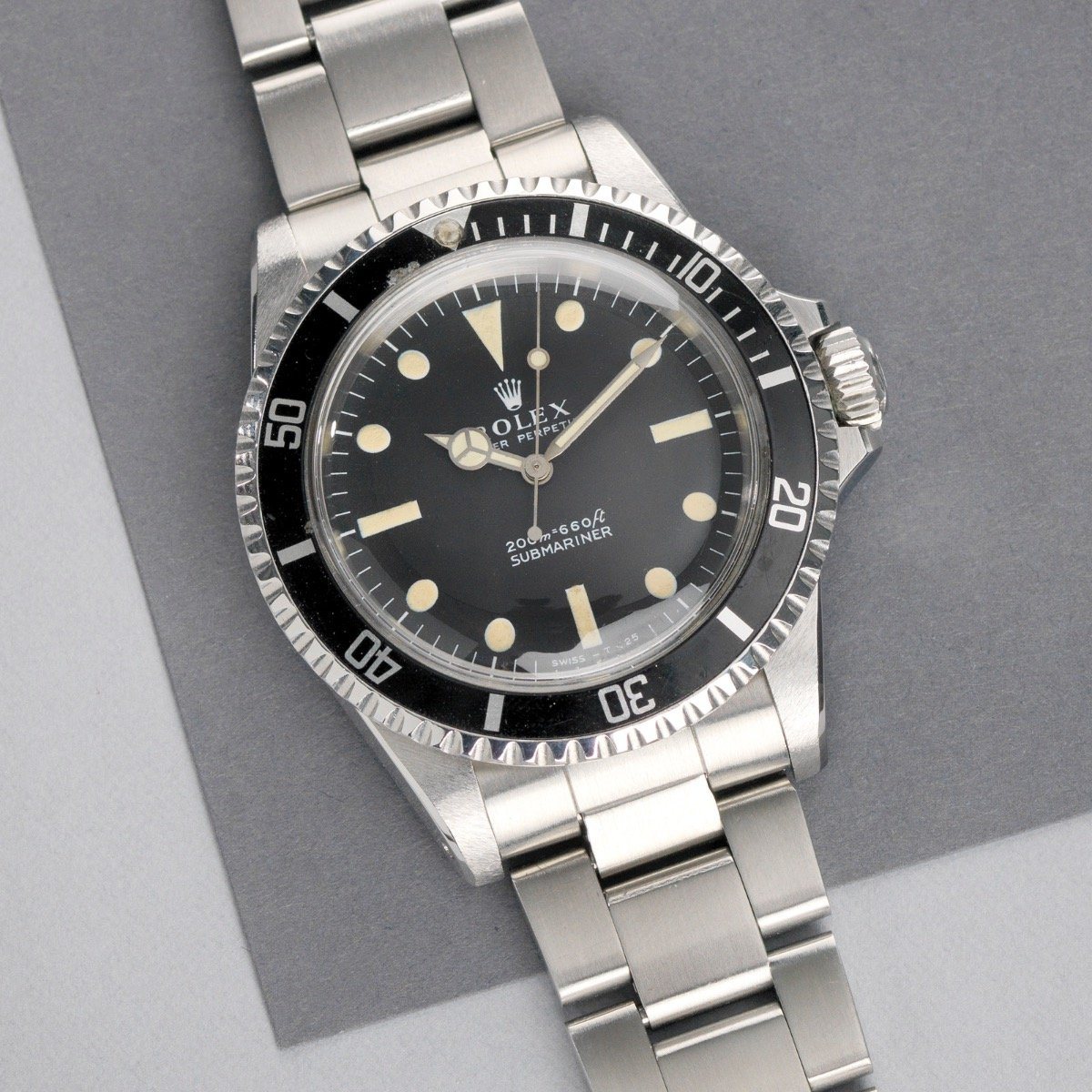 Rolex 5513 Submariner Meters First Matte Dial 1967