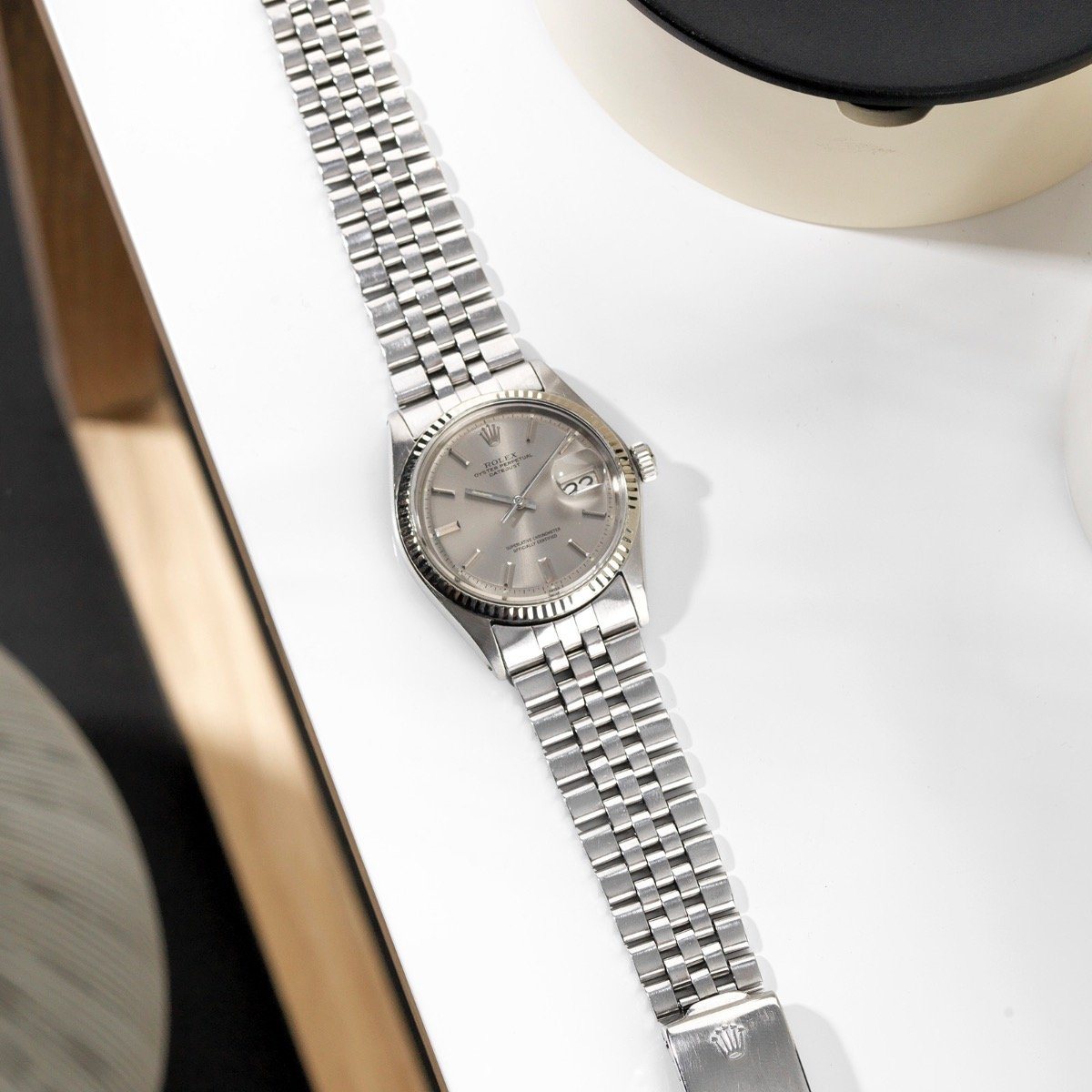 Rolex Datejust Grey Dial Reference 1601