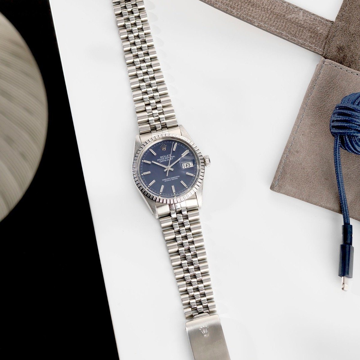 Rolex Datejust Blue Dial 16030