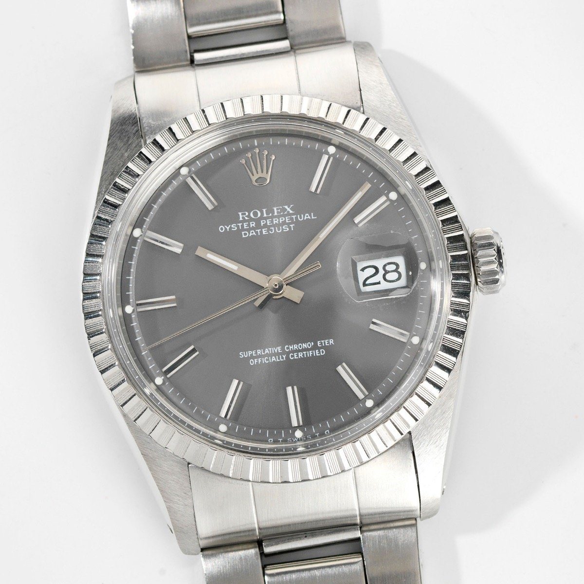 Rolex Datejust Reference 1603 Grey Sigma Dial