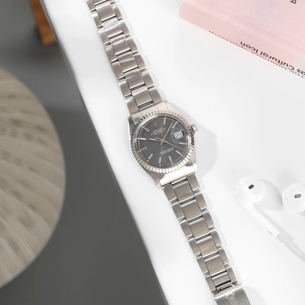 Rolex Datejust Reference 1603 Grey Sigma Dial