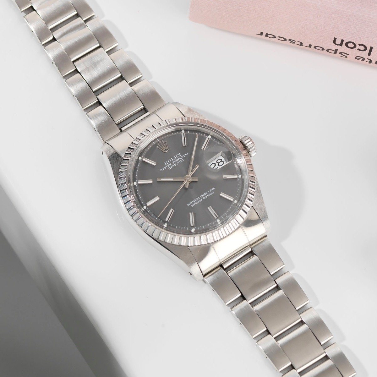 Rolex Datejust Reference 1603 Grey Sigma Dial