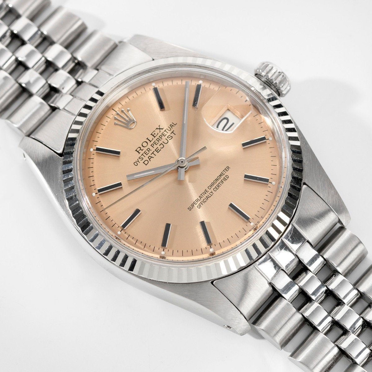 Rolex Datejust Salmon Dial 1601