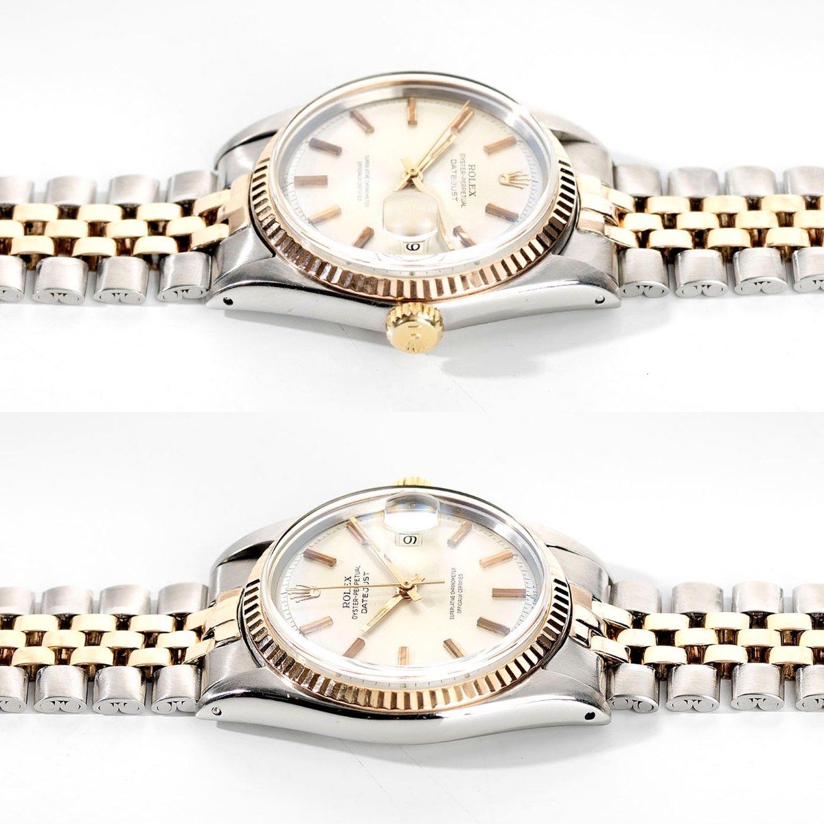 Rolex Datejust Two Tone ‘Rose’ Gold 1601