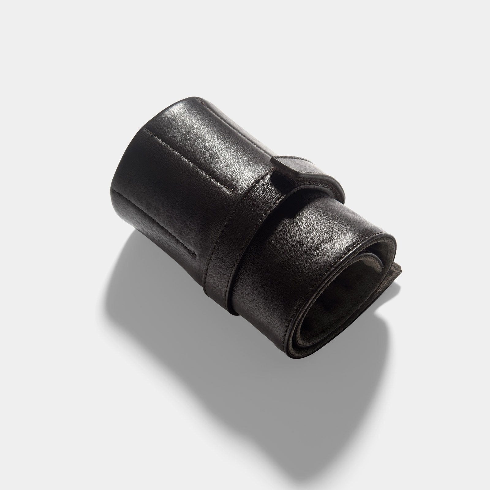 Brown Leather Strap Roll