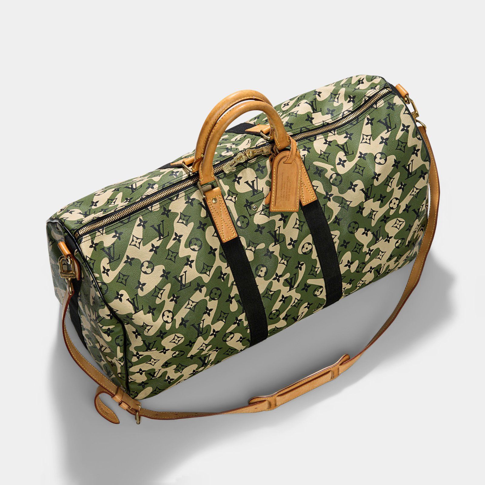 Louis Vuitton Murakami Monogramouflage Keepall 55