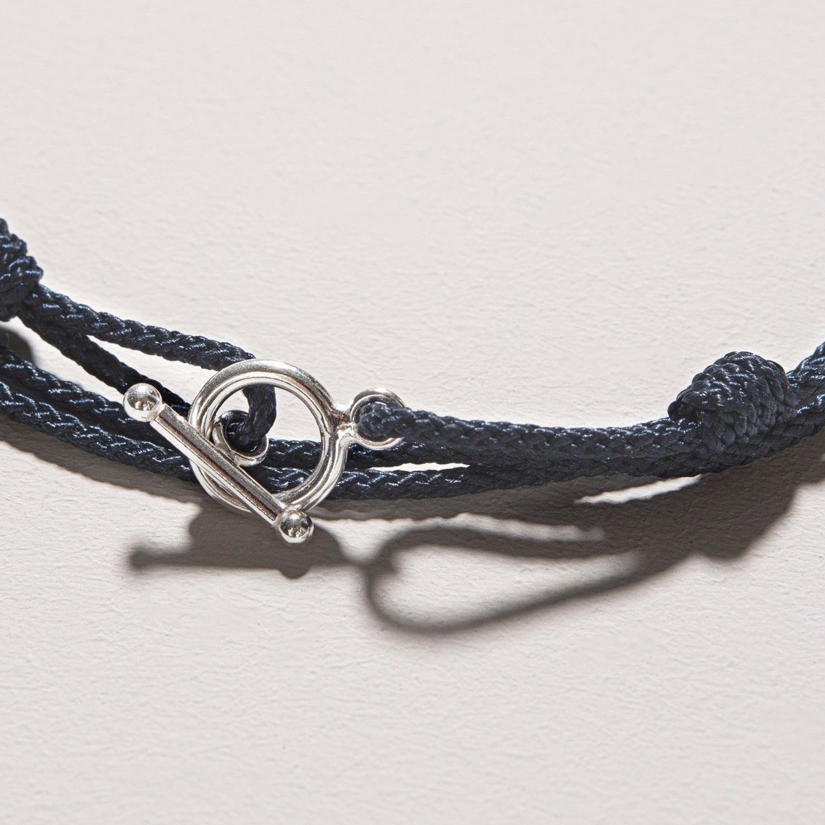 Oskar Gydell Blue Nylon Rope Bracelet