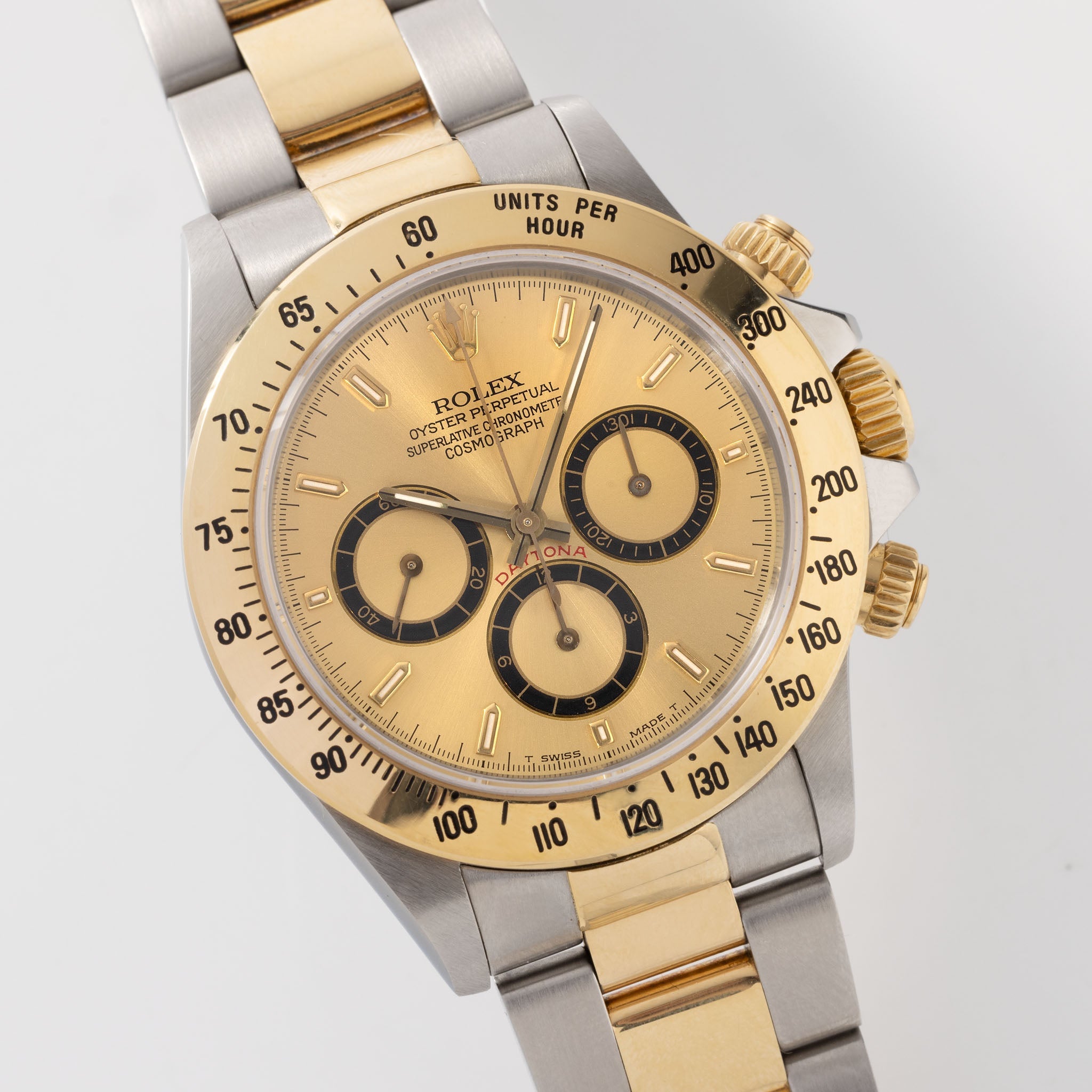 Rolex Daytona 16523 Four-Line Champagne Dial