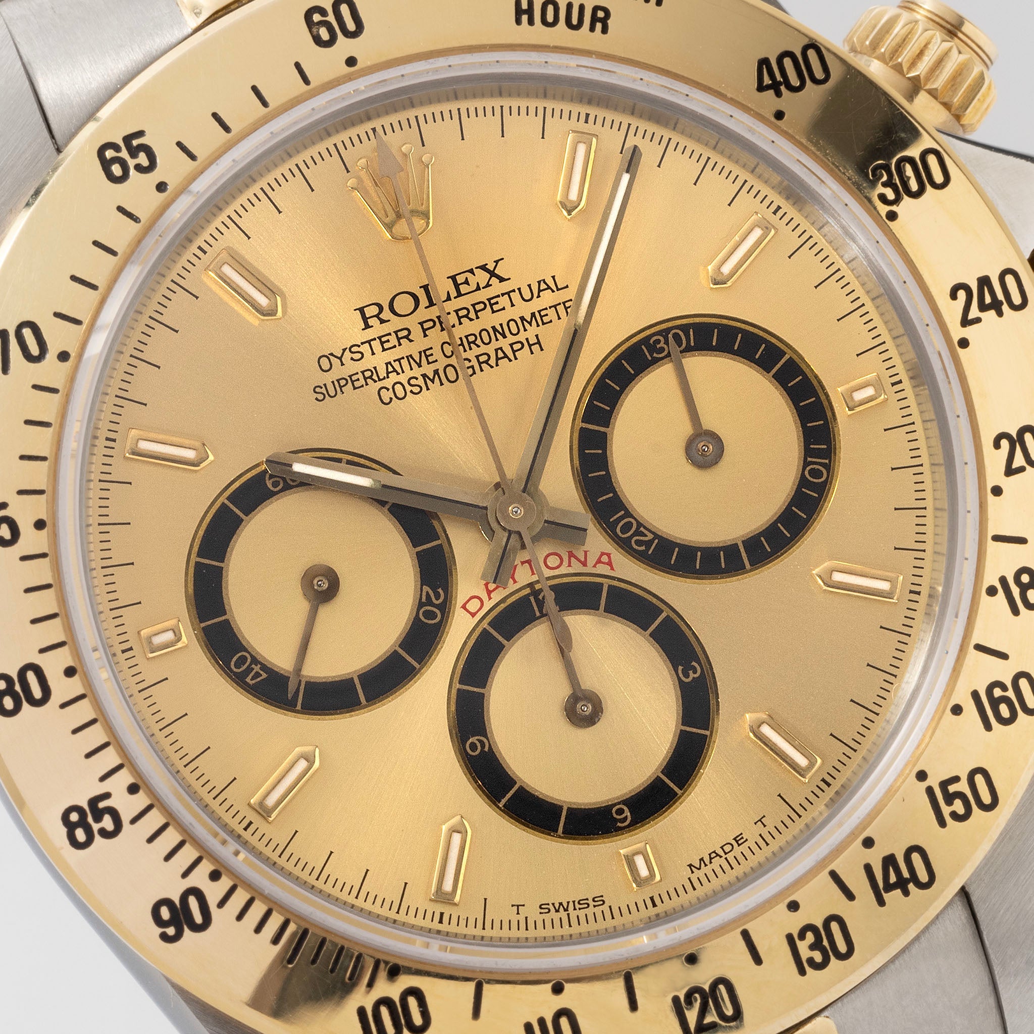 Rolex Daytona 16523 Four-Line Champagne Dial