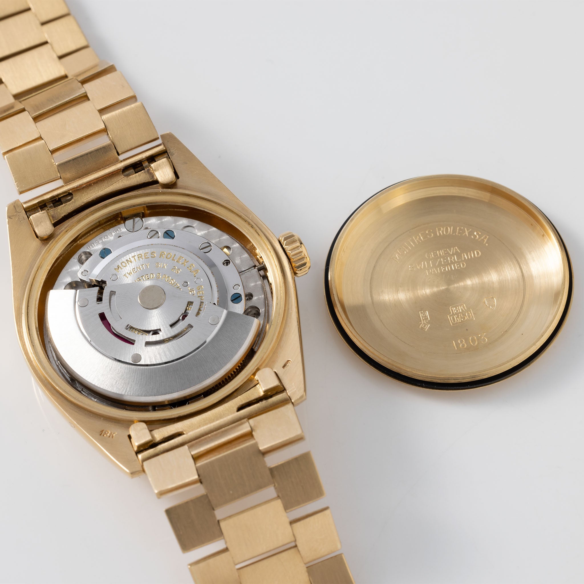 Rolex Day-Date 1803 Yellow Gold Champagne Dial